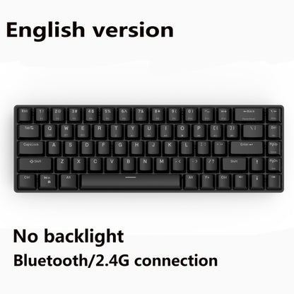 Metoo mini Portable Wireless bluetooth  mechanical Keyboard Red Switch Gaming Keyboard type-c-USB For Desktop Tablet Laptop