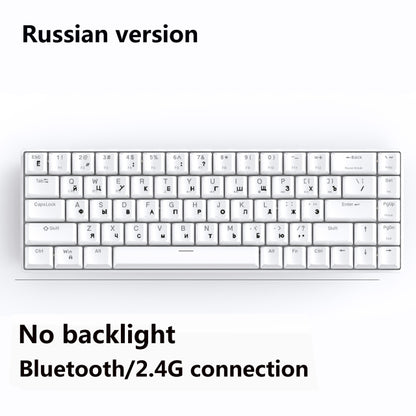 Metoo mini Portable Wireless bluetooth  mechanical Keyboard Red Switch Gaming Keyboard type-c-USB For Desktop Tablet Laptop