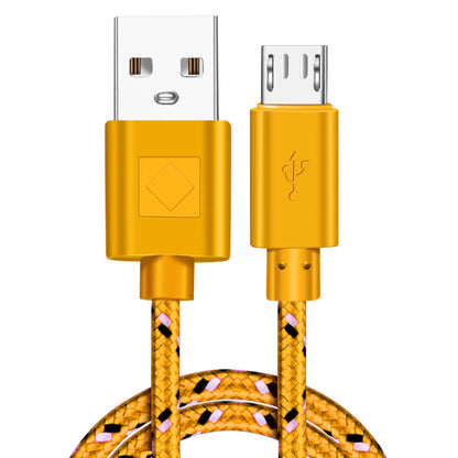Micro USB Cable 2m 3m 2.4A Fast Charging USB Microusb Data Mobile Phone Cable for Samsung S6 S7 Huawei HTC Android Tablet Cable