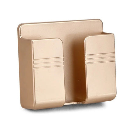 NEW Mobile Phone Holder Wall Mounted Organizer Storage Box Wall Charger Hook Cable Charging Dock Multifunction Holder Stand