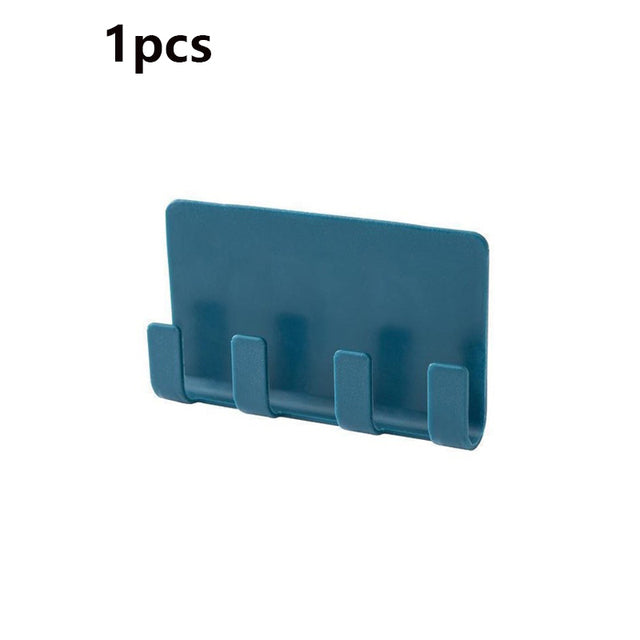 NEW Mobile Phone Holder Wall Mounted Organizer Storage Box Wall Charger Hook Cable Charging Dock Multifunction Holder Stand
