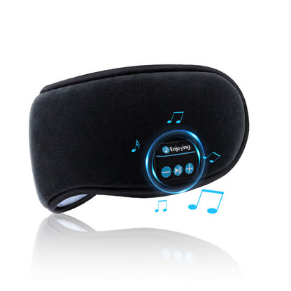 New 3D wireless music headphone sleep breathable smart eye mask Bluetooth headset call with mic for ios Android mac Dropshipping