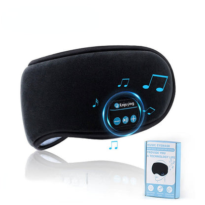 New 3D wireless music headphone sleep breathable smart eye mask Bluetooth headset call with mic for ios Android mac Dropshipping