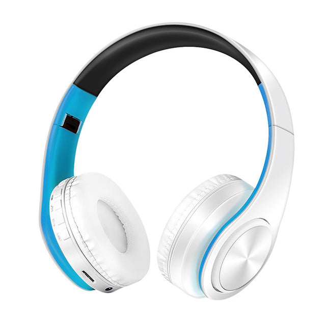New stereo headset bluetooth earphone headphone wireless bluetooth handfree universal for all phone for iphone  with microphone