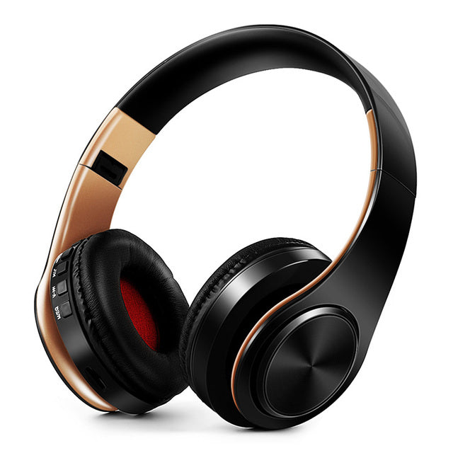 New stereo headset bluetooth earphone headphone wireless bluetooth handfree universal for all phone for iphone  with microphone