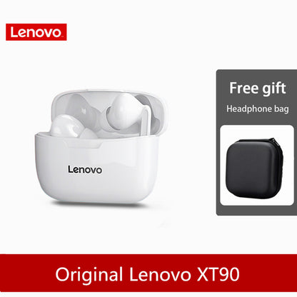 Original Lenovo XT90 TWS True Wireless Bluetooth 5.0 Earphones Touch Control Mini Earbuds Sport Handsfree Headset Headphones