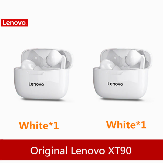 Original Lenovo XT90 TWS True Wireless Bluetooth 5.0 Earphones Touch Control Mini Earbuds Sport Handsfree Headset Headphones