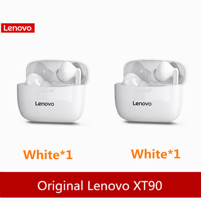 Original Lenovo XT90 TWS True Wireless Bluetooth 5.0 Earphones Touch Control Mini Earbuds Sport Handsfree Headset Headphones