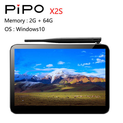 Pipo X2S Mini PC 8 inch 1280*800 IPS Screen Windows10 Tablet  PC Z3735F 2G Ram 64G Rom TV Box BT4.0 Wifi RJ45 Computer