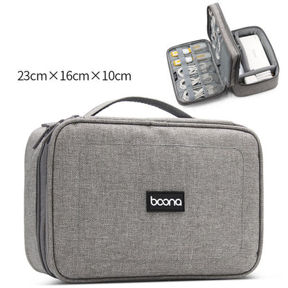 Portable Electronic Earphone Case Wires Charger Digital USB Gadget Cable Bag Charger Organizer Zipper Storage Pouch Accessories