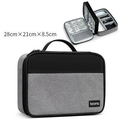 Portable Electronic Earphone Case Wires Charger Digital USB Gadget Cable Bag Charger Organizer Zipper Storage Pouch Accessories