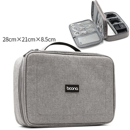 Portable Electronic Earphone Case Wires Charger Digital USB Gadget Cable Bag Charger Organizer Zipper Storage Pouch Accessories