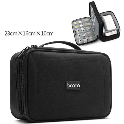 Portable Electronic Earphone Case Wires Charger Digital USB Gadget Cable Bag Charger Organizer Zipper Storage Pouch Accessories