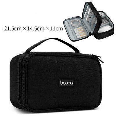 Portable Electronic Earphone Case Wires Charger Digital USB Gadget Cable Bag Charger Organizer Zipper Storage Pouch Accessories