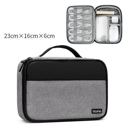 Portable Electronic Earphone Case Wires Charger Digital USB Gadget Cable Bag Charger Organizer Zipper Storage Pouch Accessories