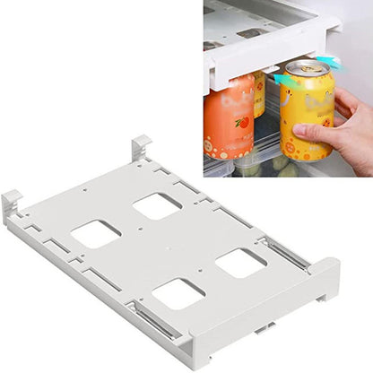 Refrigerator Storage Box Organizer Can Space-saving Organizer Can Beverage Can Finishing Four Case Fridge Kitchen Storage