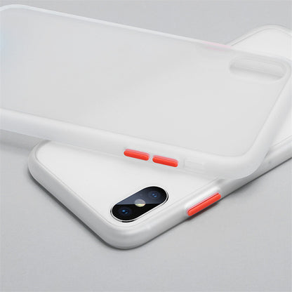 Transparent Matte Frame Phone Case For Xiaomi Redmi A3 9 Note 6 7 7S 7A 8A 8T  8 Pro K20 Mi 9T 10 Pro Lite Silicone Back Cover