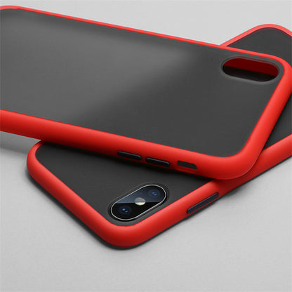 Transparent Matte Frame Phone Case For Xiaomi Redmi A3 9 Note 6 7 7S 7A 8A 8T  8 Pro K20 Mi 9T 10 Pro Lite Silicone Back Cover