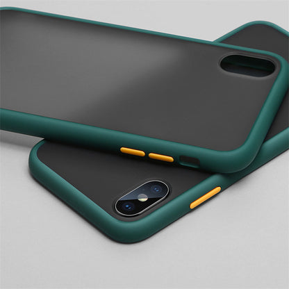 Transparent Matte Frame Phone Case For Xiaomi Redmi A3 9 Note 6 7 7S 7A 8A 8T  8 Pro K20 Mi 9T 10 Pro Lite Silicone Back Cover