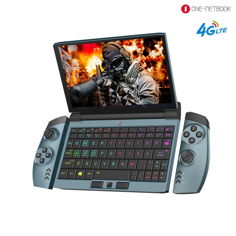 Ultra-small Game Laptop OneGx1 4G LTE FDD OneNetbook 1 OneMix 12000mAH Laptop 7'' Win10 i5-10210Y 8GB/16GB DDR3 256GB/512GB SSD