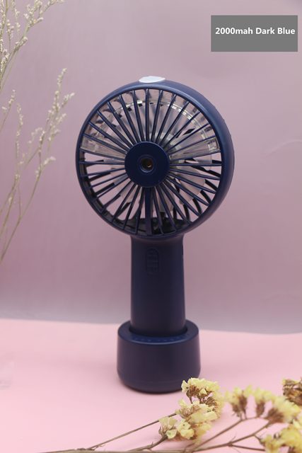 Water Spray Mist Fan Electric Usb Rechargeable Handheld Mini Fan Battery Portable Cooling Outdoor Air Conditioner Humidifier