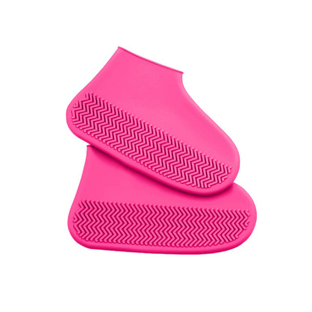 Waterproof Shoe Cover Silicone Material Unisex Shoes Protectors Rain Boots for Indoor Outdoor Rainy Days